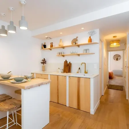 公寓 Au Coeur De Avec Terrasse 拉罗歇尔